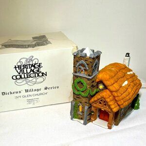 Department 56 - Dickens Village Series - Ivy Glen Church (59277) 1988